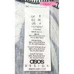 ASOS Keyhole Midi Sketchy Floral Print Asian Chinese Oriental Japanese Cut-Out 4 Photo 8