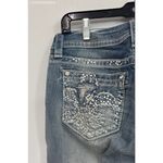 Miss Me Blue Blue Pants Mid Rise Slim Boot - Size 27 Photo 7