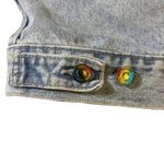 Levi's  Premium Pride LGBTQ+ Rainbow Denim Jean‎ Jacket XXL Distressed Photo 3
