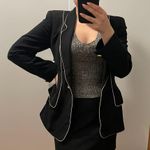 Forever 21 Grey & Metallic Camisole Photo 2