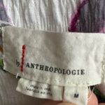 Anthropologie Nia Floral W/White Embroidered
Ladder Lace Trim Floral Tunic Top M Photo 12