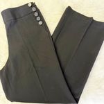 Talbots Greenwich Wide Leg Pants Size 8 Black Photo 3