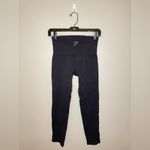 Gym Shark Energy Seamless High Waisted Leggings, Black, Size S, EUC Photo 4