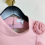 Likely  Mick Floral Long Sleeve Minidress in Pink Size US 8 Photo 4