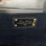 ZARA Navy Camo Print Skinny Pants Photo 3