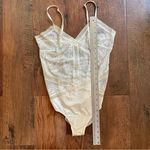 Calvin Klein  sleepwear écru lace bodysuit, size L, NWOT Photo 8