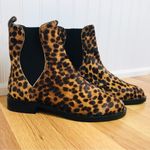 Rebecca Minkoff Leopard Print Cowhide Chelsea Ankle Boot Booties Size 6.5 New Photo 1