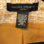Valerie Stevens Vintage  Gold Blazer Size Small Photo 1