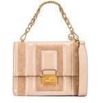 Fendi Authentic Embossed Kan U Bag in Nude Photo 0