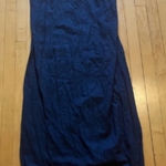 Vintage Molato Denim Jumper Dress Blue Size XL Photo 0