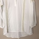 Harlowe $ Graham Harlowe and graham sheer pullover lightweight blouse size medium Photo 2