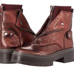 Sam Edelman New  Linds Bordeaux Zip Boots Photo 0