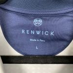 Renwick Golf Navy Blue Gingham Shift Athletic Dress Sz.L Size L Photo 5