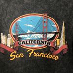 J. Galt Stonewash Crop Top Crew Neck Size Small San Francisco Photo 1