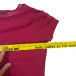 Ny&co NY& Floral Embroidered Mesh Top Pink Sheer Blouse Y2K Womens Medium Photo 4