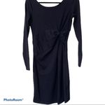 Old Navy  XS maternity long sleeve black dress NWT Photo 7