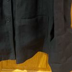 Eileen Fisher Eileen Fischer Button Front Mandarin Collar Linen Jacket Shirt‎ Shacket Size XL Photo 6