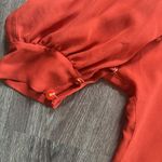 Stella McCartney Orange Sheath Dress 38 Dolman Sleeve Business knee length Photo 5