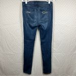 McGuire Denim McGuire Vintage Dark‎ Distressed Newton Skinny Jeans Photo 3