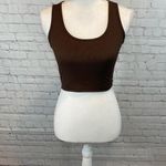 Blushmark  Tank Top Stretchy Ribbed Cropped-XS Photo 1