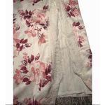NWT LucyParis Womens Small Pink Cream Floral Maxi Skirt Slit Lace Boho Photo 3