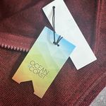 Ocean Coast Brickyard Red Full Zip Athletic Vest Fall Layering Size XL NWT Photo 6