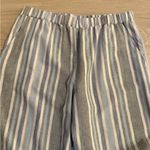 Fresh Produce  Newport Cropped Linen Blend Beachy Stripe Pants | Medium Photo 3