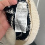 Old Navy  black/white windowpane sweater size large Photo 3