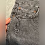AGOLDE  denim jeans 90’s jean black 27 distressed Photo 5