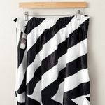 TWICE CHIC BOUTIQUE | Black White Ball Skirt Elastic Waist Pull On | Size XXL Photo 2