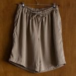 Tencel Basketball Shorts Tan Size M Photo 0