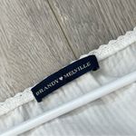 Brandy Melville  Top milkmaid striped crop blair womens White (one size) coquette Photo 2