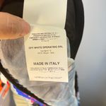 Off-White  NEW BRUSHSTROKES STRAIGHT-LEG‎ TROUSERS IN BLACK Size Large Photo 4