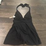 J.Crew NWT Black Halter Neck SwimDress Sz 10 Photo 3