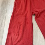 Brandy Melville Sweatpants pull on wide leg womens Red (one size) loungewear Photo 3