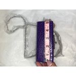 NWT Snob Essentials Audrey Jewel Box Purple Crossbody Secure Clasp Closure Photo 7