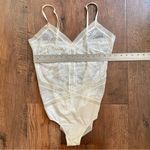 Calvin Klein  sleepwear écru lace bodysuit, size L, NWOT Photo 7