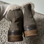 TAOS 8 Future Mid Boots in Brown Fur Lined Suede Tan Photo 6