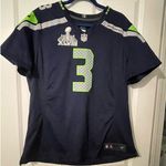 Nike Women Russell Wilson Seattle Seahawks Super Bowl XLVIII Jersey Size XXL Photo 0