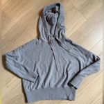 Madewell  100% cotton Gray Knit Hoodie size small Photo 0