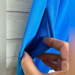 Zenana Outfitters Women's Royal Blue Dress With Pockets Medium New Short Sleeve Comfort‎ Photo 2