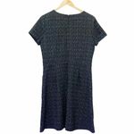 Loft NWT  Retro Tweed Fit & Flare Patch Pocket Mod Dress Black White Size 12 NEW Photo 1