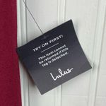 Lulus NEW Song of Love Wine Red Off-the-Shoulder Maxi Dress Gown Slit Size Small Photo 9