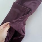 Lululemon Leggings Womens 4 Purple Wunder Under Crop III Full-On Luon 21" Photo 11