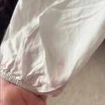 PacSun White Satin Long Sleeve Corset Top Photo 2