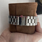 Michael Kors  Watch Women's Runway Chronograph SSWhite Crystal Silver Tone Dial Photo 9