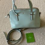 Kate Spade Cedar St. Maise Medium Crossbody Satchel Bag Purse Mint Like NEW Photo 1