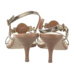 Tory Burch  Snakeskin Strappy Sandals Photo 3