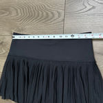 IBKUL 13” Black Pleated Tennis Skirt Side Pockets Size Medium Photo 7
