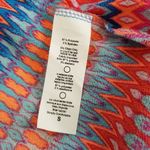 LuLaRoe Monroe Fringe Kimono Zigzag Neon Size Sm Photo 4